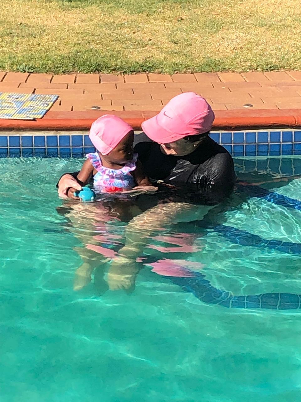 Children ready to jump
